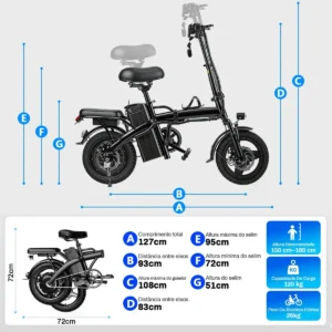 Bicicleta Elétrica Oimotoo S6 Ficha Tecnica -1