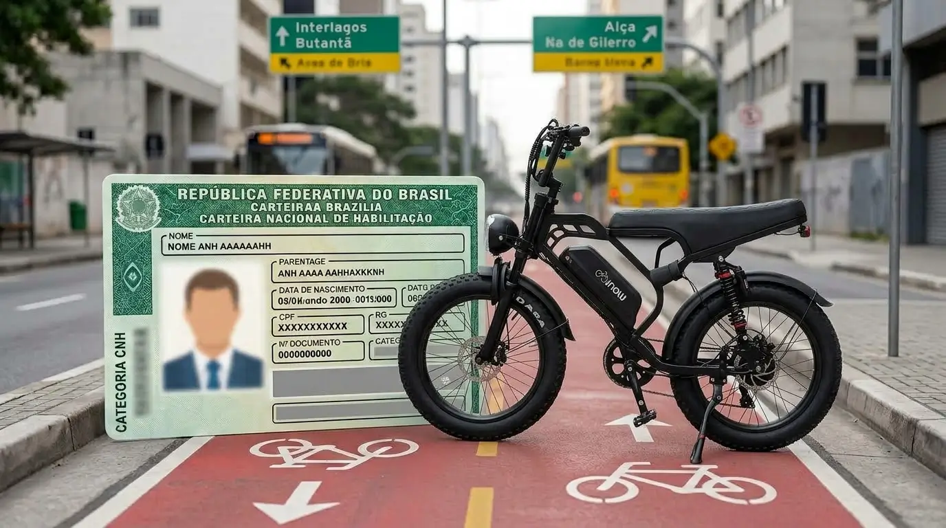 Bicicleta Elétrica Precisa de CNH? Entenda as Regras
