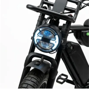 Bicicleta Elétrica V8 Pro Farol de Led