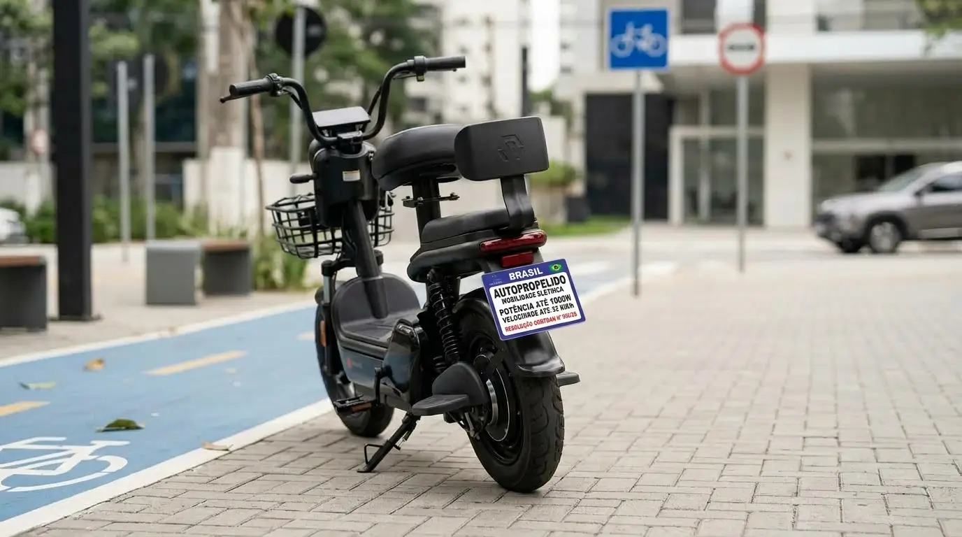 Emplacamento de bicicleta elétrica: quando precisa de placa?