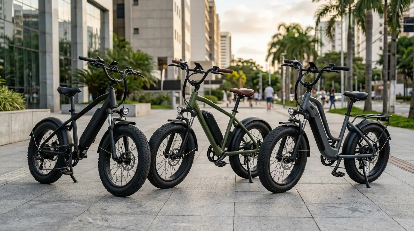 Melhores bicicletas elétricas 1000W de 2026: 5 modelos para comparar