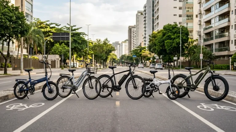 Melhores bicicletas elétricas baratas para uso urbano em 2026