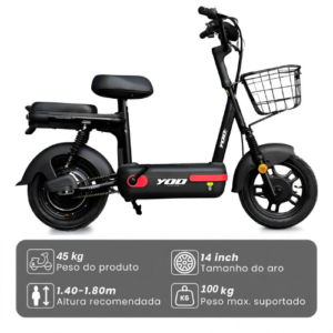 Scooter Elétrica Yoo Mobility Y-200 - ficha tecnica
