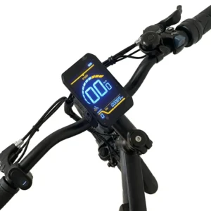 painel de uma Bicicleta Elétrica Oimotoo S8 500w