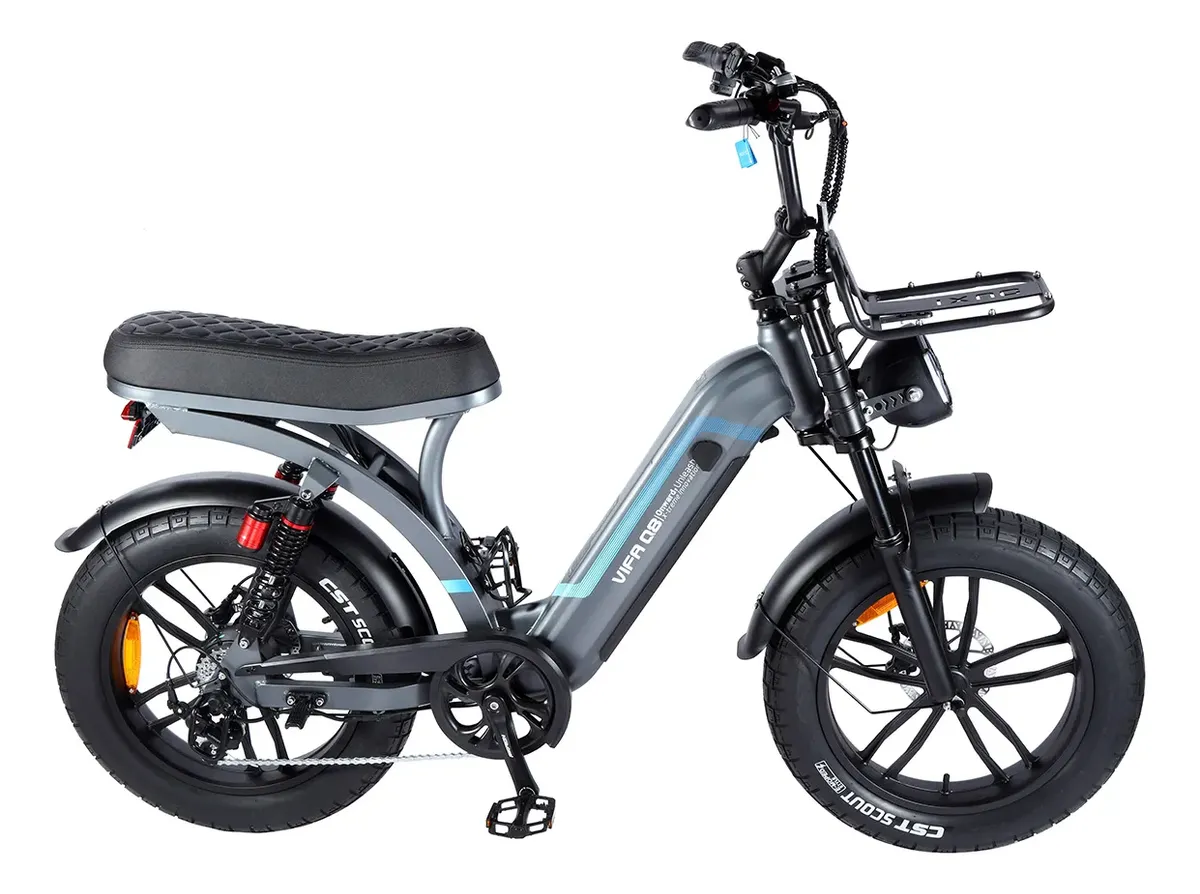 Uma Bicicleta Eletrica Marca Ouxi Modelo Q8