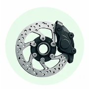Icone de freios de uma bicicleta elétrica