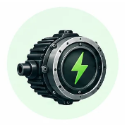 Icone depotência de uma bicicleta elétrica